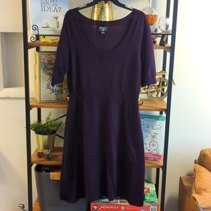 Plum dress